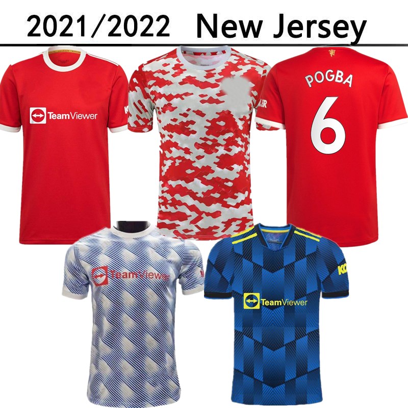 

2022 Manchester home away third B. FERNANDES soccer jersey UNITED CAVANI UTD RASHFORD VAN DE BEEK 21 22 2021 HUMANRACE football shirts man big size S-4XL training wear