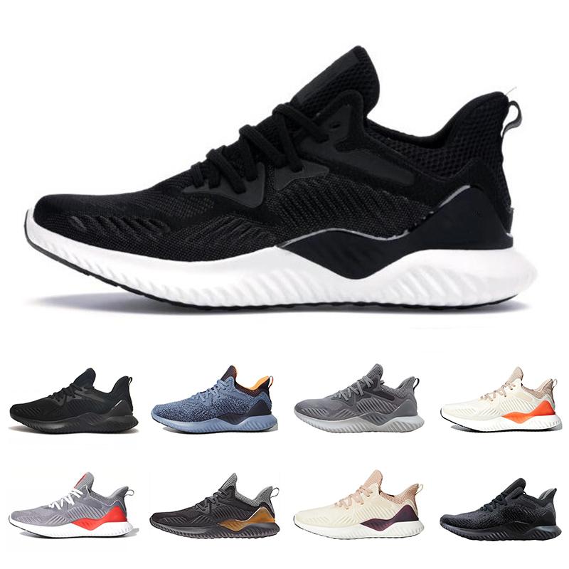 

Core Black Alphabounce Beyond Mens Running shoes Raw Grey Hi Res Orange Carbon Linen Ecru Tint Men Women Sports Top Designer Sneakers, Color#4