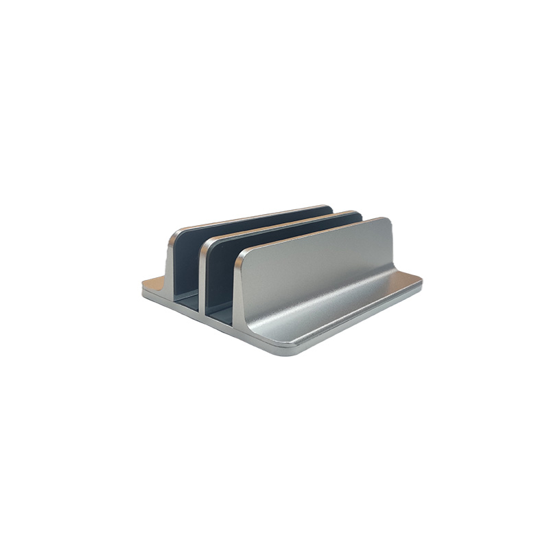 

Vertical storage bracket Tablet PC Stands aluminum alloy notebook brackets tablets computer double slot a type