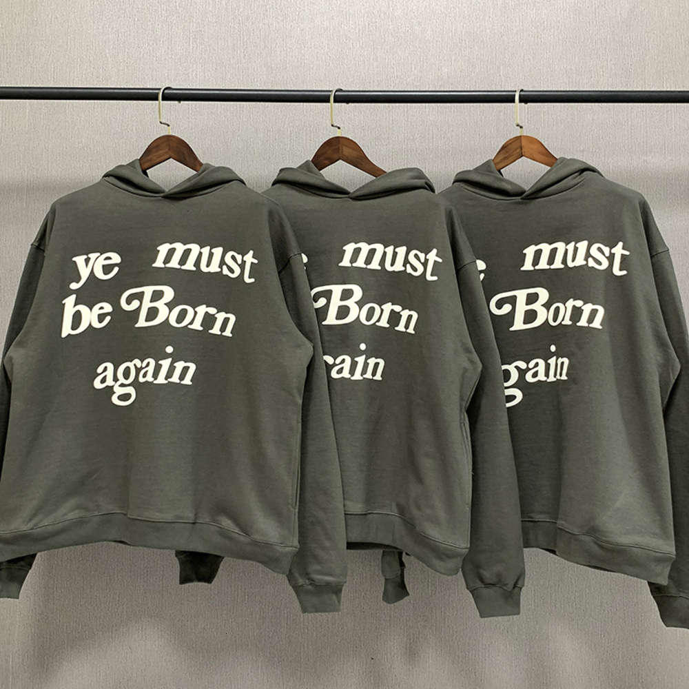 

Cpfm Kanye faedong same sweater foam letter printed high street loose Hoodie, Black