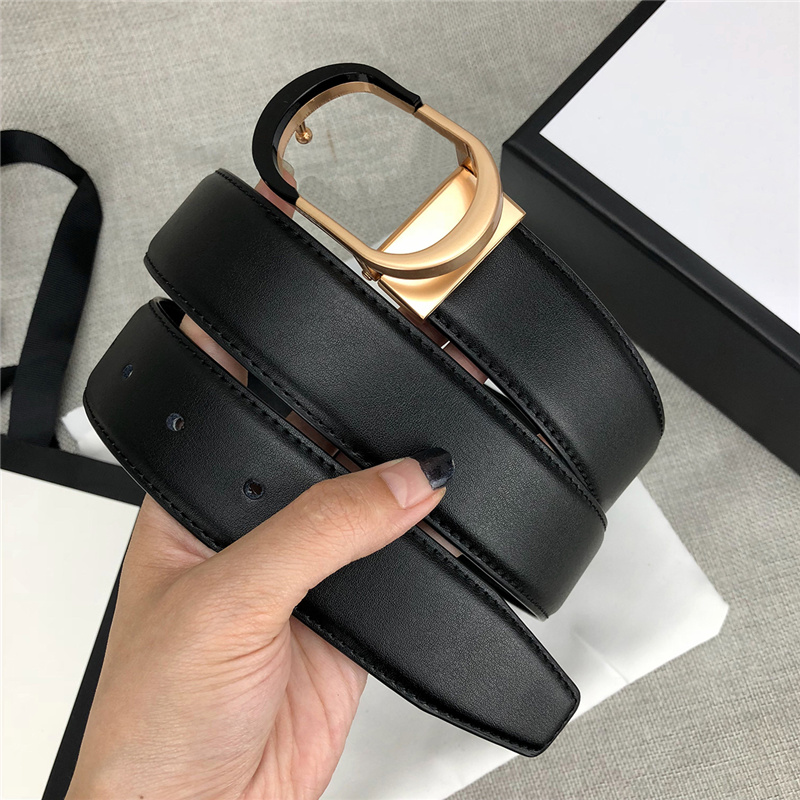 

Luxury Men Designer Belts Women Waistband Ceinture Brass Buckle Genuine Leather Classical Designer Belt Highly Quality Cowhide Width 3.4cm, Black;brown