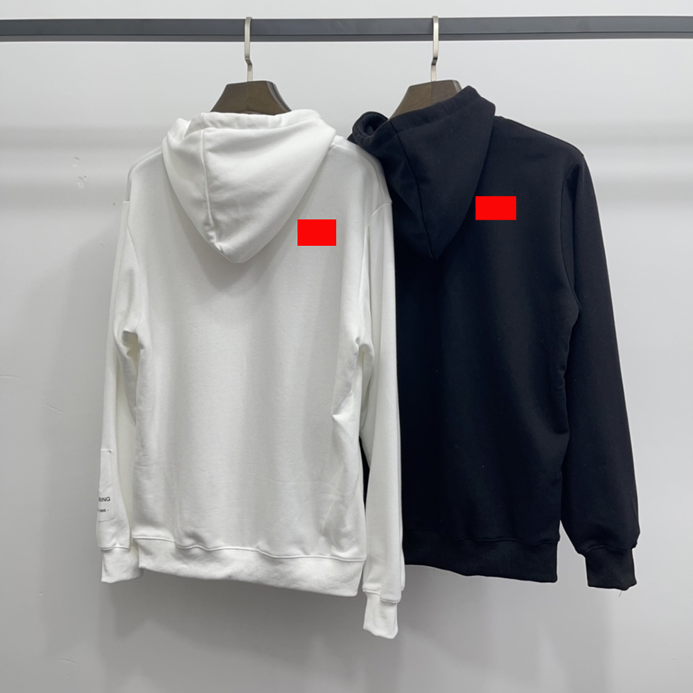 

Mens Hoodie Eco Sweatshirt Latest Design Color Gradient LOGO High Weight Pure Cotton Terry Fabric Couple Pullover Designer Clothing Asian Size M-2XL