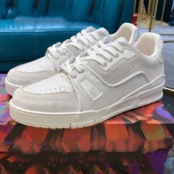 

2021 High quality leather men's and women's fashion low top mesh sports outdoor running casual 38-45 fcvm003