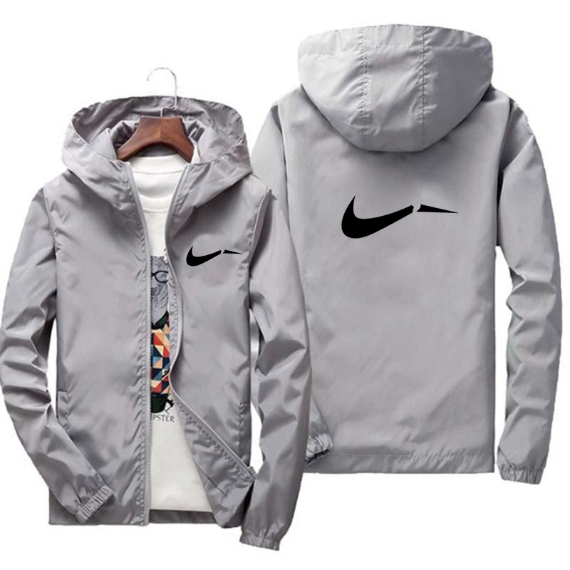 

2021brand men Turn-Down Collar Windbreaker Zipper Patchwork Jackets Stone Running Sports Hoody Jogger Casual Island Coat SIZE M-7XL, Black;brown