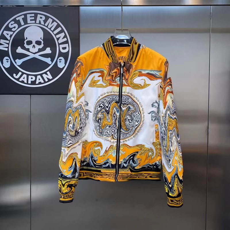 

20sss 2021 Fashion Designer Mens Jacket Windbreaker Long Sleeve Men Floral Jackets Hoodie Clothing Up Coat Plus Size Clothes Parka bomber autumn, Black;brown