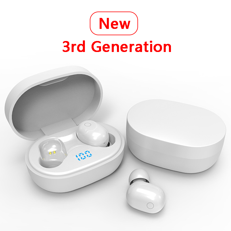 

Newest 3rd Air Gen 3 TWS Earphones Rename GPS Bluetooth Headphone Auto Paring Wireless Charging Case Earbuds, Newest gen 3 (pro)