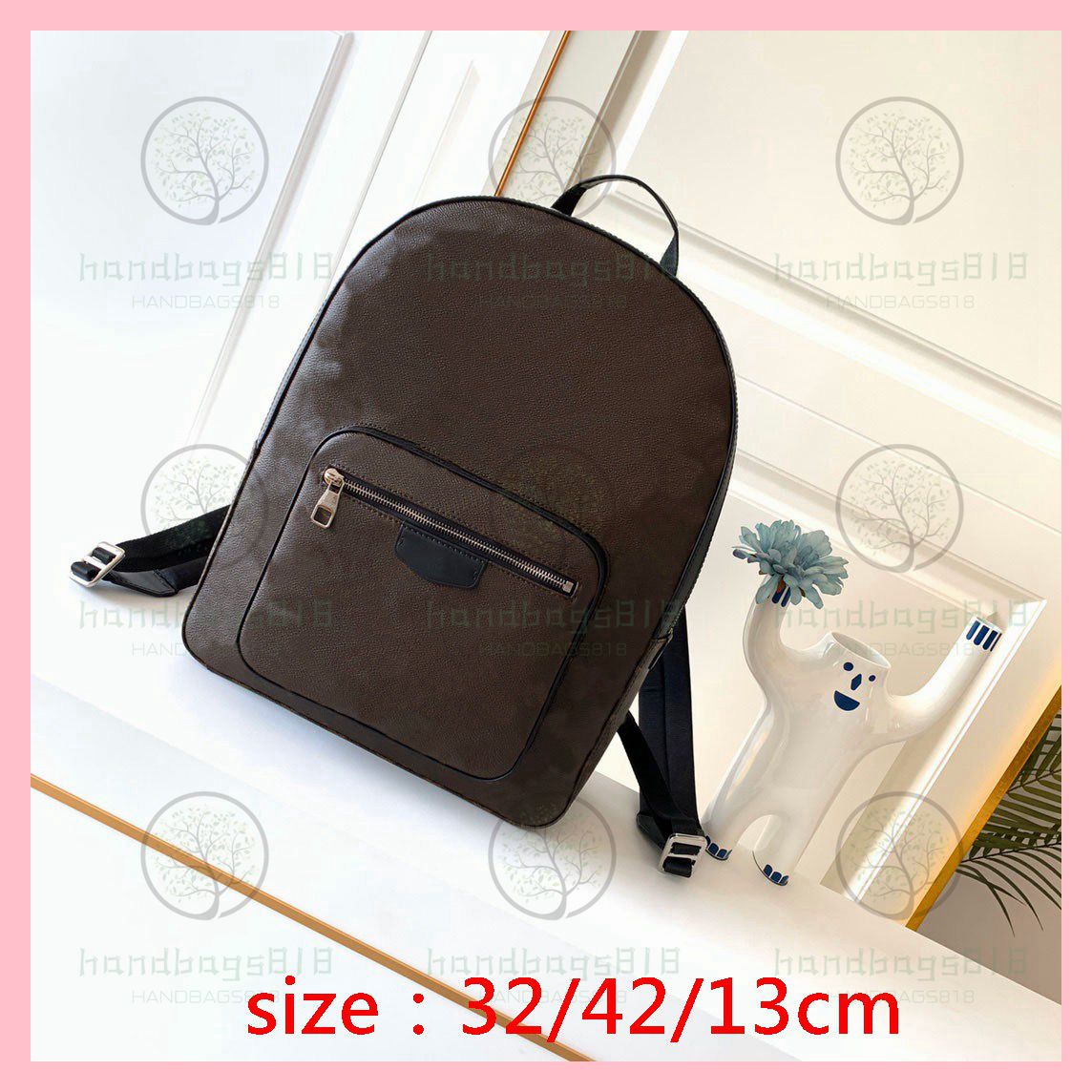 

Backpack fashion mochila small backpacks High capacity leather school travel bags mens women backpack bookbag leather style simple, Lz05 no box