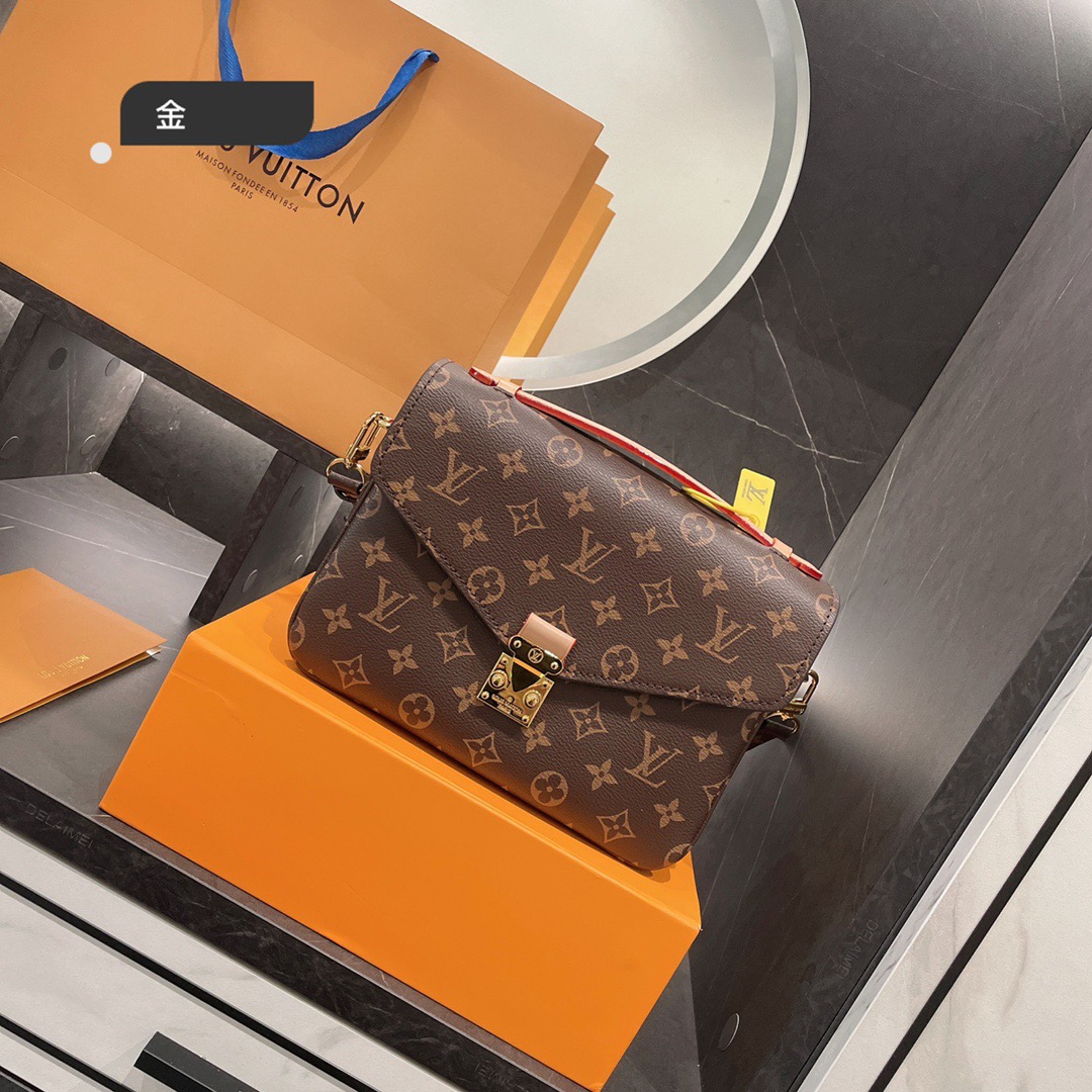 

GGLVLouisVitton YSLVUTTON Fashion Women Handbgs Luxurys Designer Bags METIS Shoulder bags Women Messenger Bags Purse, Red;black