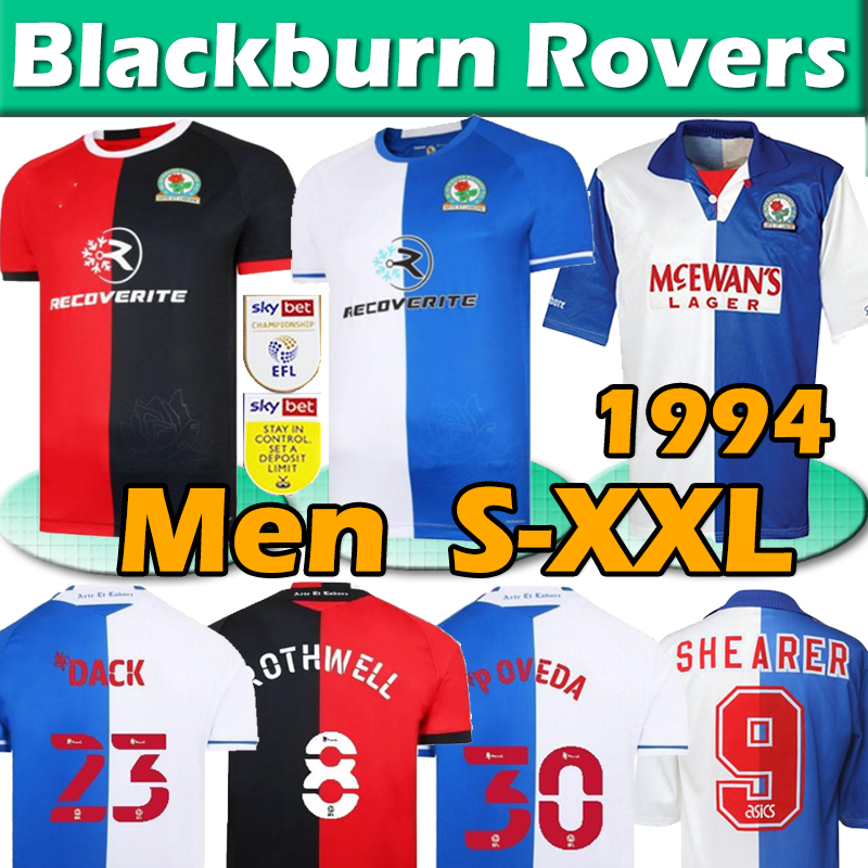 

21/22 Blackburn soccer jersey Rovers Gallagher retro HOLTBY 1994 1995 Shearer Sutton RIPLEY Bereton Dack Lenihan 2021 2022 Football Shirt Jerseys, 21 22 home