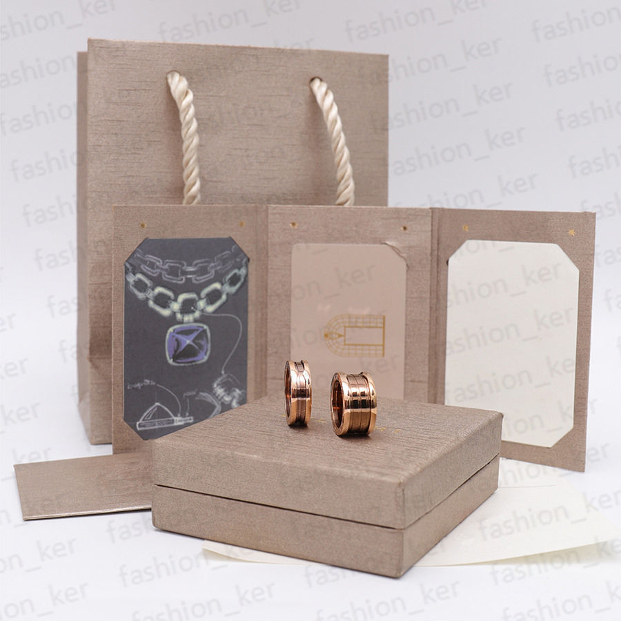 Designer Band Rings Fashion Ring Simplicity Design for Man Women Temperament Accessories Good Quality for Lovers Couple-image-740049025