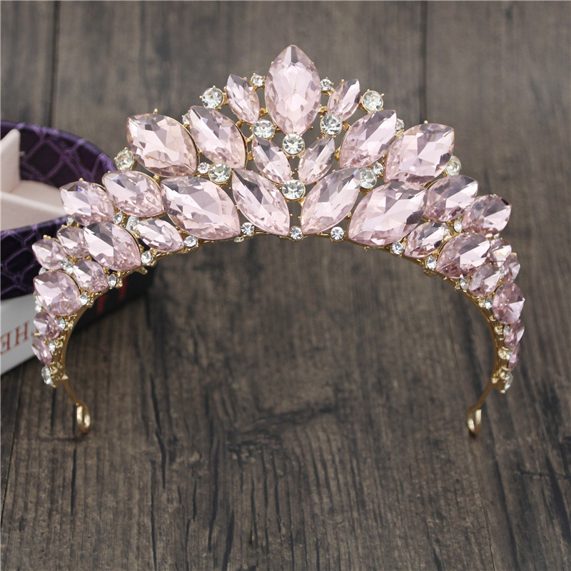 

Princess Bride Gorgeous Crystal Tiaras and s Hair Jewelry Pageant Headband Bridal Wedding Crown Head Accessories