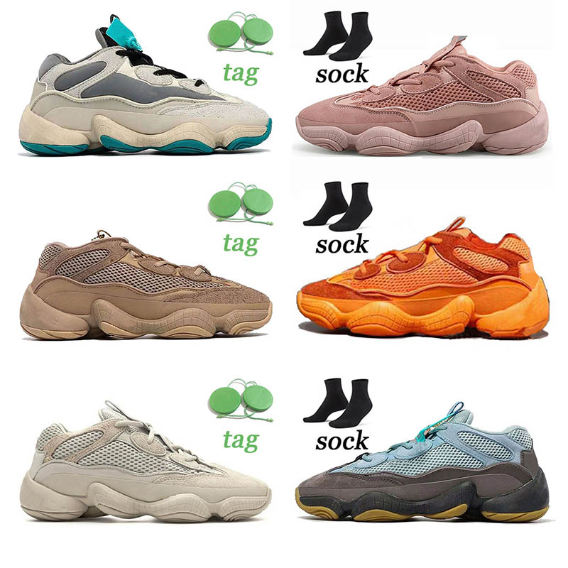 

2021 Yeezy 500 Running Shoes Mens Utility Black Enflame Oreo Soft Vision Taupe Light Bone White Blush Super Moon Yellow Womens Sports Sneakers Trainers, B20 36-45