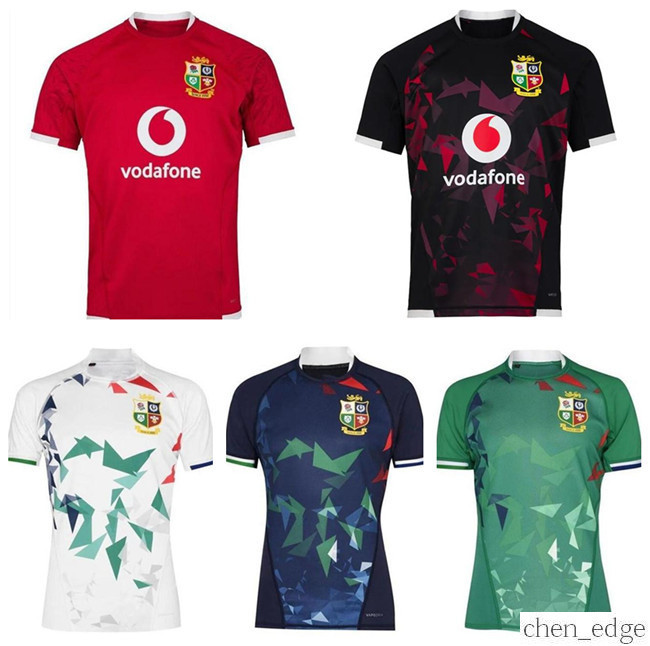 

2021 Thailand British & Irish Lions rugby jersey 21 22 Britishs lion rugbys HOME training shirt size S-5XL, Black;gray
