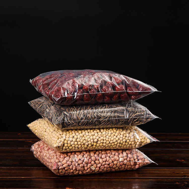 

Clear Transparent High Quality Tear-resistant Portable Pe Packaging Valve Bag