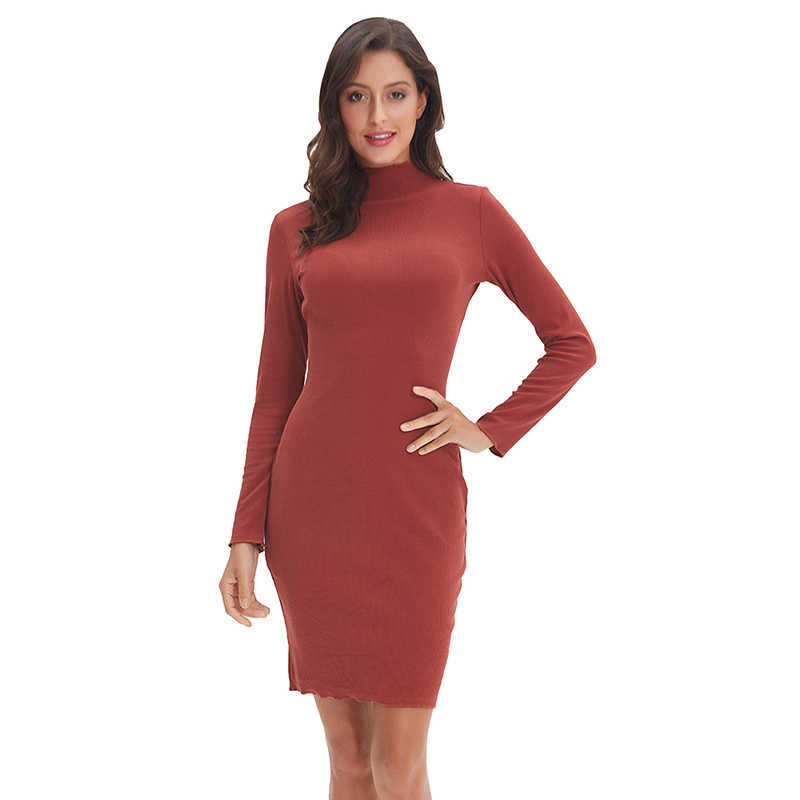 

Cotton spandex long sleeve blouse women bodycon elegant long blouse nice colors Autumn M066 210526, Gray