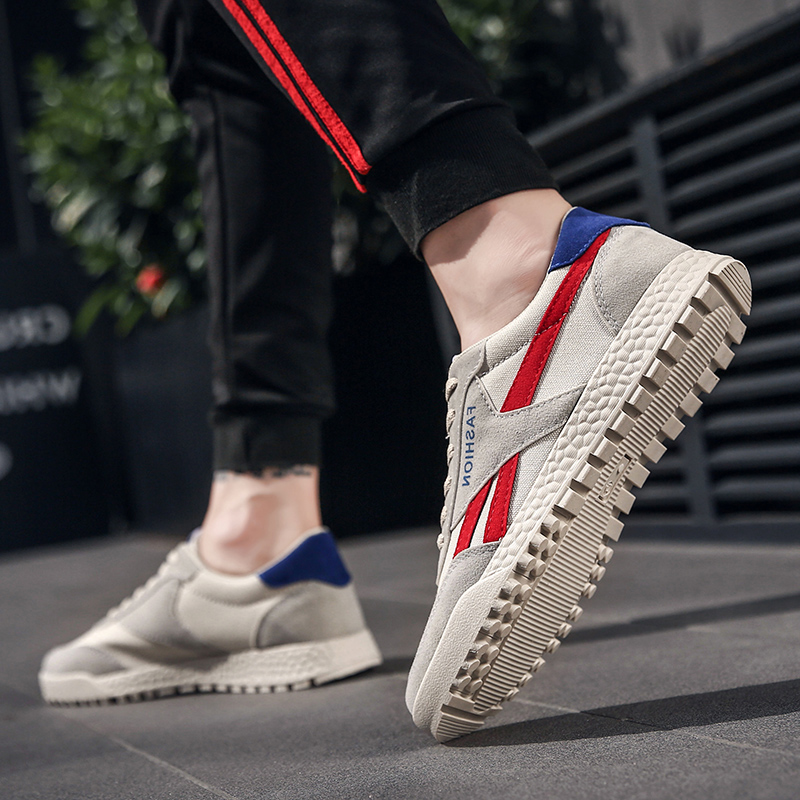 

Newest Womens Men Sports Trainer Running Shoes Breathable Mesh Red Black White Blue Green Platform Runners Sneakers Size -44 Code:04-207, 1 (11)