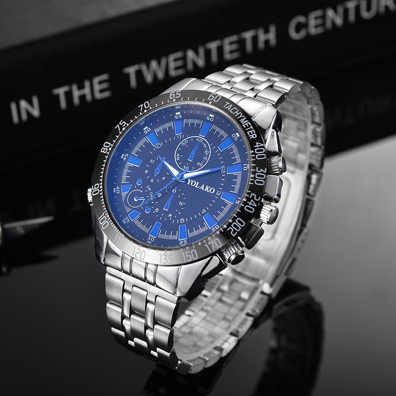 

Wristwatches Adjustable Male Business Watch Metal Watchband 2021 Brand Men Watches Men's Casual Clock Wrist Relogio Masculino