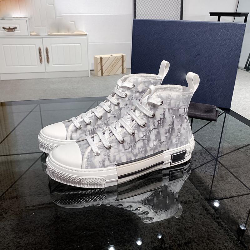 

NEW High Quality real leather Handmade Multicolor Gradient Technical Fabric sneakers men women famous shoes Trainers