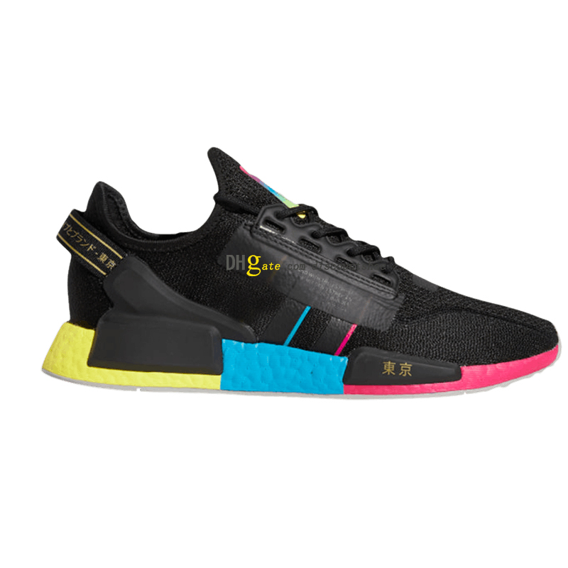 

NMD R1 V2 Tokyo Nights Running Shoes Mens Womens Sneakers size 36-45 FY1251 Top version