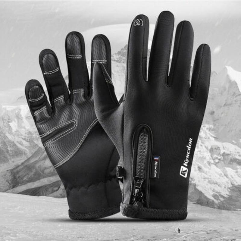 

car organizer winter fleece thermal warm touch screen gloves outdoor sports windproof riding bicycle motorcycle skiing climbing