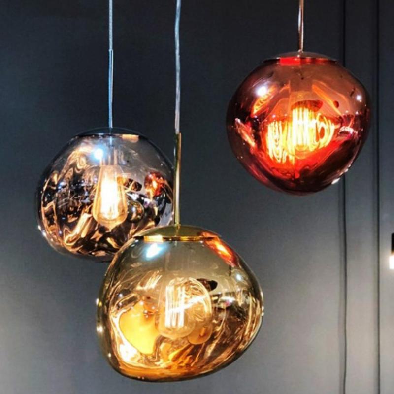 

Party Decoration Nordic Postmodern Living Room Pendant Lamp LED Lights Design PVC Indoor Lighting Ceiling Light Fixture-Lava Shade