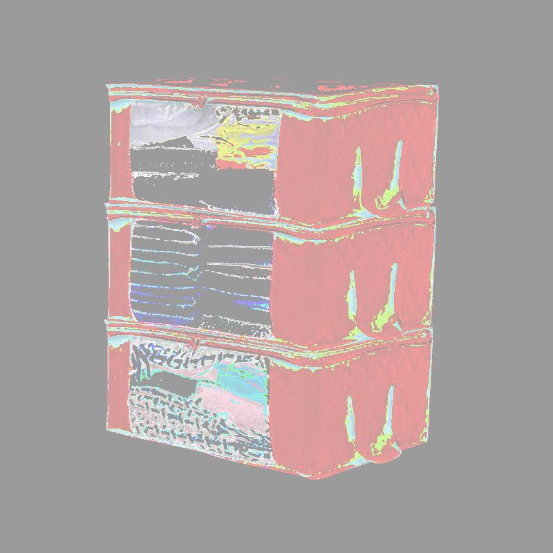 

Clothing & Wardrobe Storage Non-woven Bag Foldable Portable Clothes Finishing Organizer Home Dustproof Box With Zipper