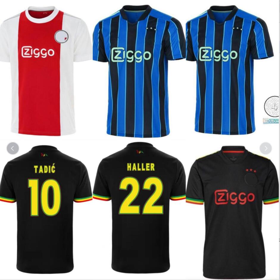 

S-4XL ANTONY Soccer Jerseys TADIC 21 22 football shirt home and away 3th KLAASSEN HALLER amsterdam camiseta fútbol NERES 2021 2022 TRAORE maillot, Purple