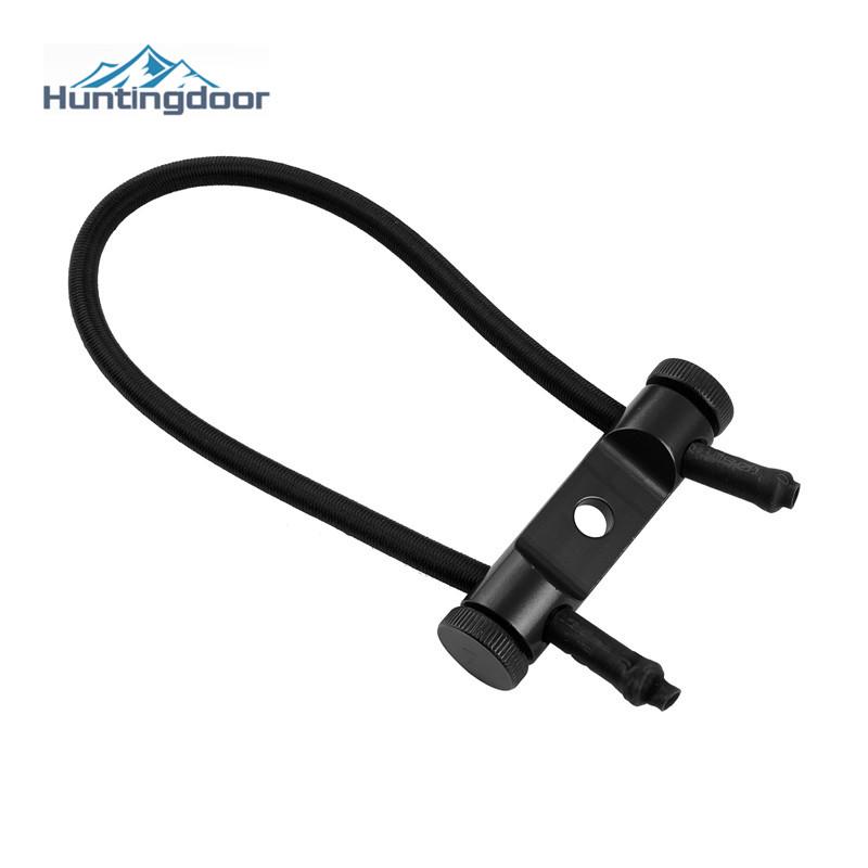 

Archery Adjustable Elastic Band Wrist Sling Rope Wristbands Aluminium Alloy Compound Bow Accessories Tageting Support, Black;red