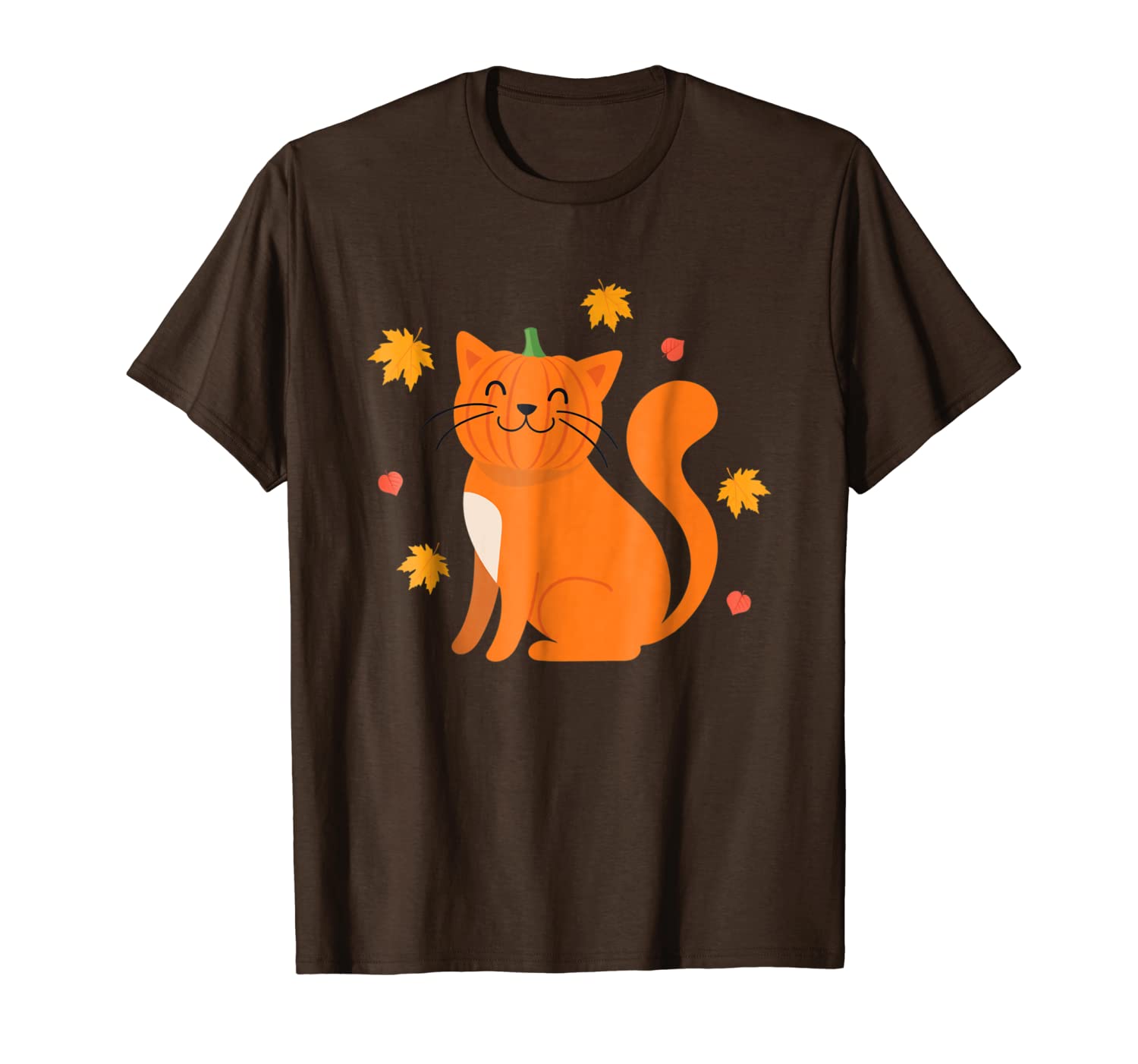 

thanksgiving pumpkin head cat cute kitten shirt, White;black