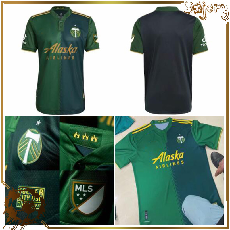 

mls 21 22 Portland Timbers soccer jerseys home away 2021 2022 camisetas de fÃºtbol Valeri MORA Williamson Blanco Niezgoda CHARA football unif, Black;yellow