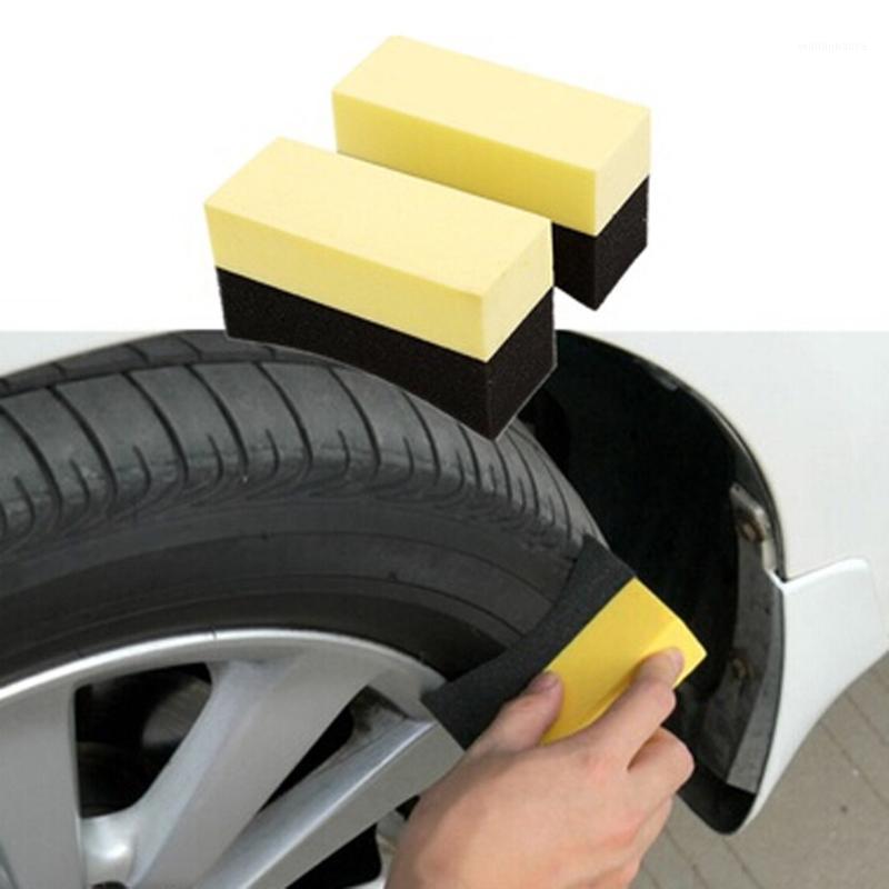 

Car Sponge 5/10pcs Tire Hub Wax Foam Polishing U-shape Brush Curved For Auto Detailing Care Wash Clean Tool