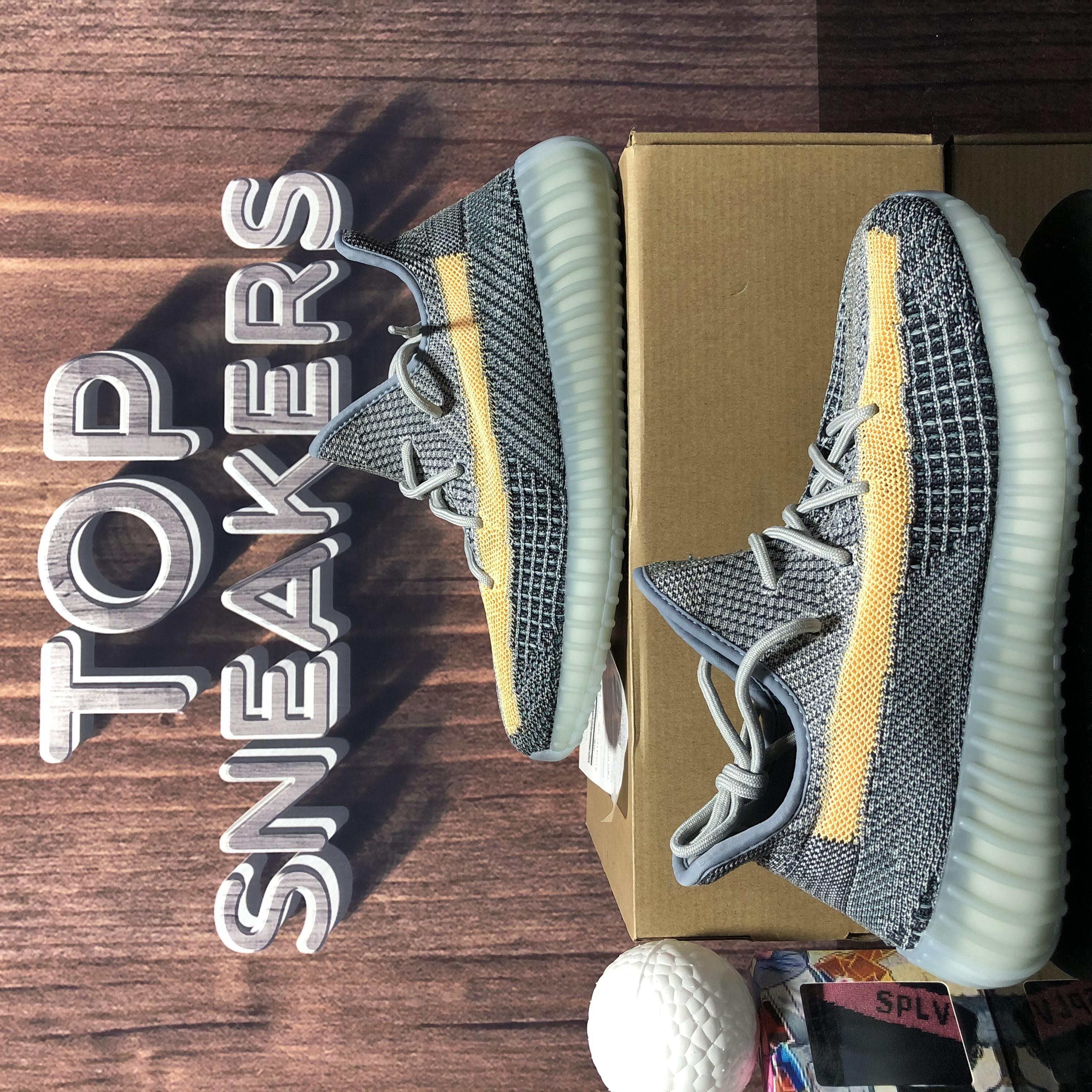 

Top Quality Kanye West Running Shoes Cinder Ash Pearl Blue Tail light 3M Black Static Reflective Zebra Israfil Linen Mens Outdoor Flat Sports Trainer Sneakers, Colour 1