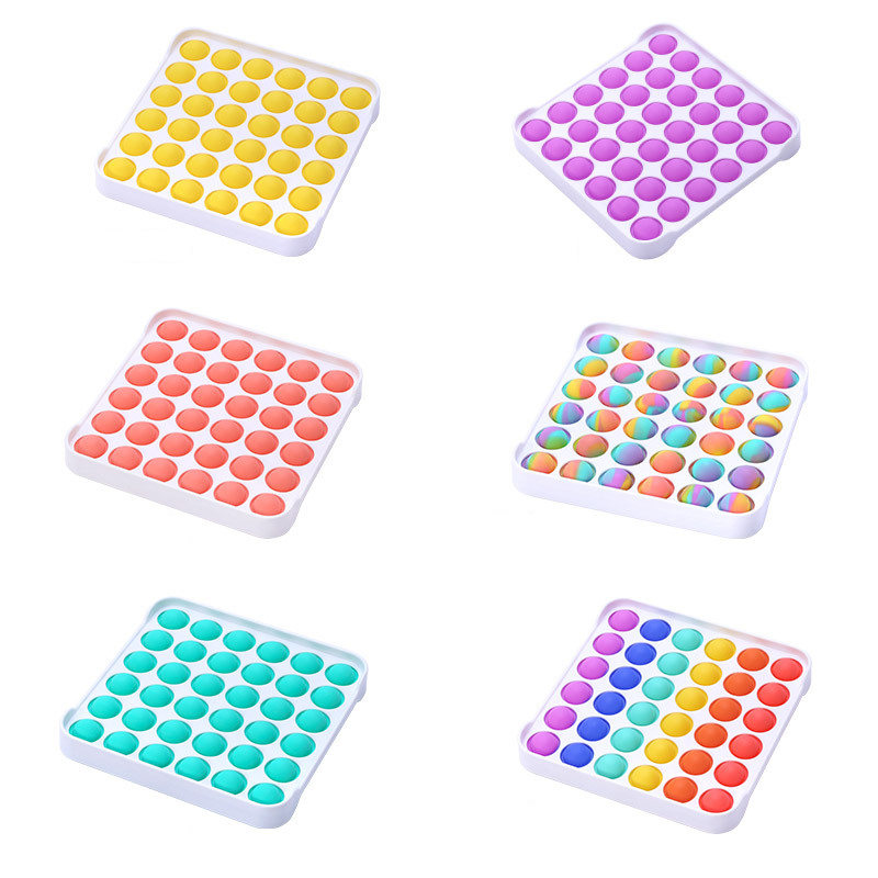 

Funny Pop Fidget Toys Push It Bubble Stress Relief Antistress Stress Reliever Toys For Adult Children Relieve Autism Sensory Toy WWA274