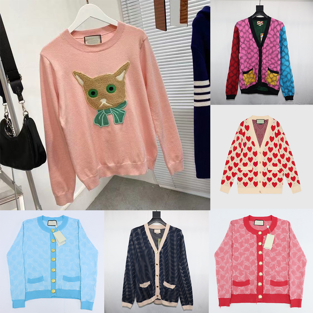 

Women autumn winter Geometric Pattern Sweater Girl Warm Sweaters Casual Woman Coat Loose Top mens Cardigan Clothes Outdoor designer high quality Streetwear, I need look other product