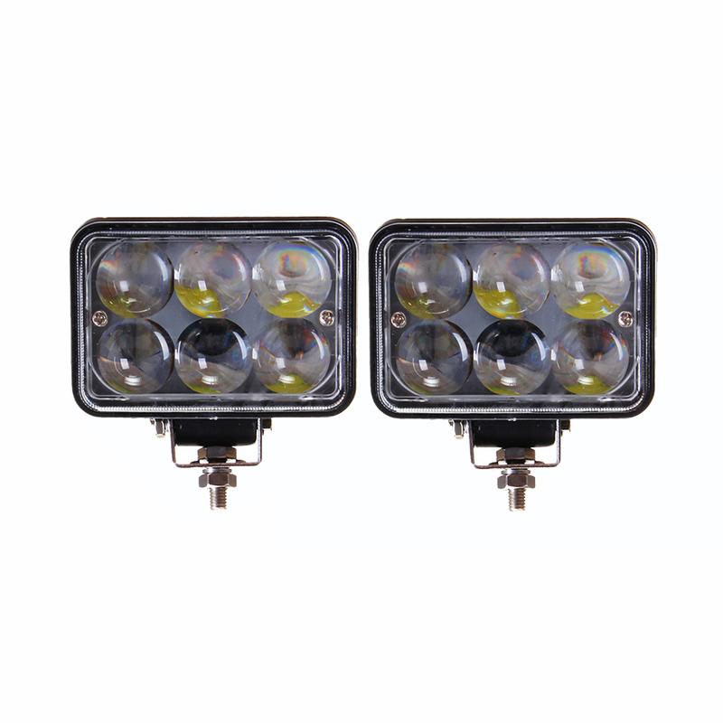 

Car Headlights 1 Pair 2x 18W Led Headlight 4D Spot Headlamp Offroad Fog Light Lamp Work Bar For 4x4 ATV SUV UTV Boat Trailer RV