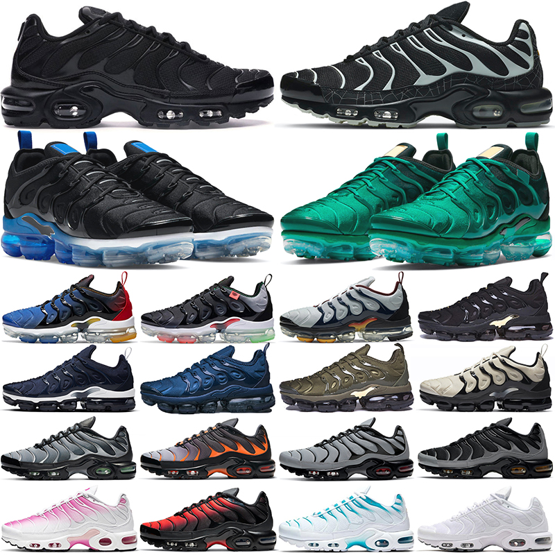 

TN plus running shoes men women Atlanta Black Royal Gold Noble Red Olive Spider Web tns mens womens trainers sport sneakers oversize 36-47, 36-45 be ture