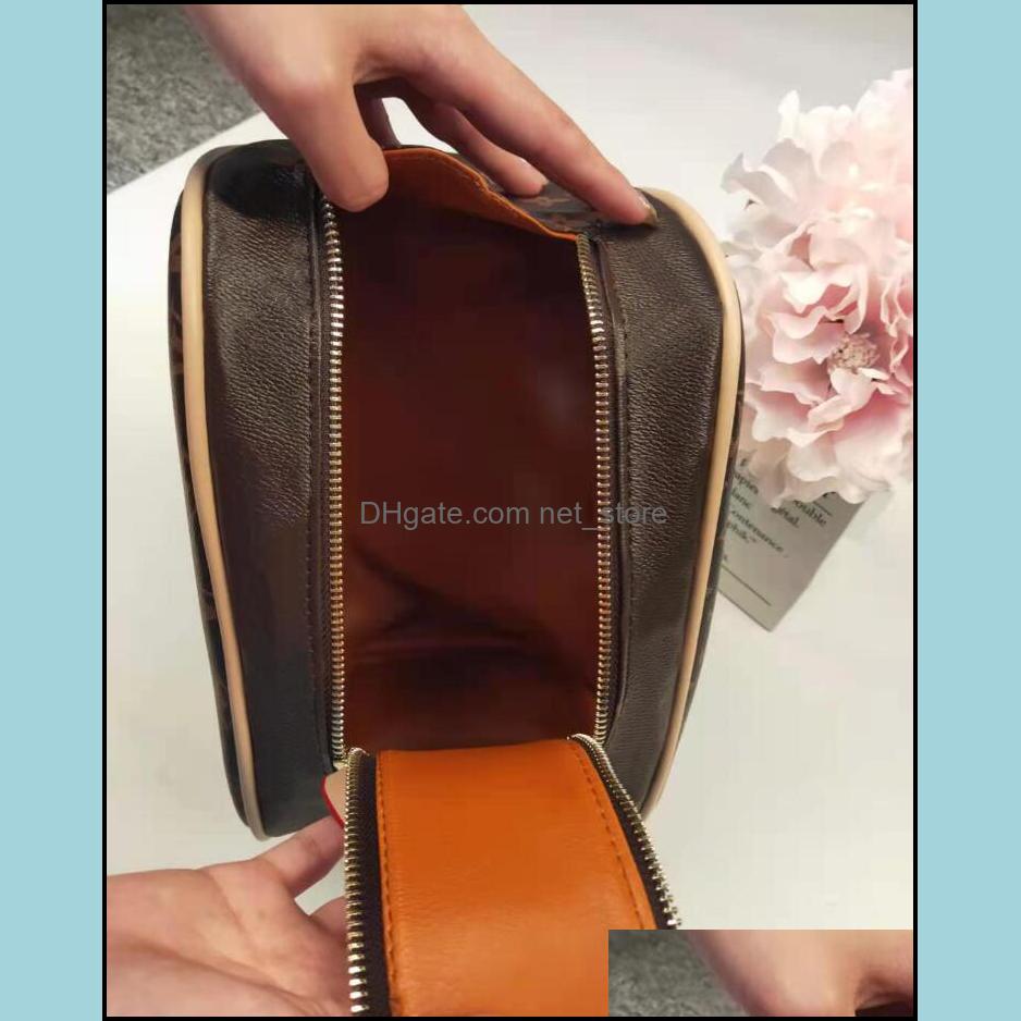 

Cases Bags, Lage & Aessories 2-Pieces High Quality Fashion Women Wash Bag Large Capacity Cosmetic Bags Makeup Toiletry Purses Pouch Men Trav, Clssic