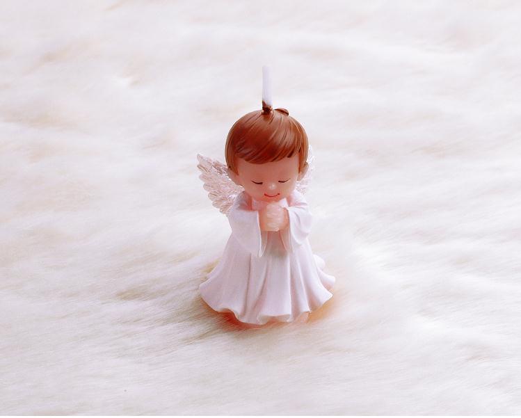 

100pcs Wedding Favors And Gifts For Guests Baby Shower Birthday Party Angel Candles Cake Souvenirs Decorations Wholesale Favor