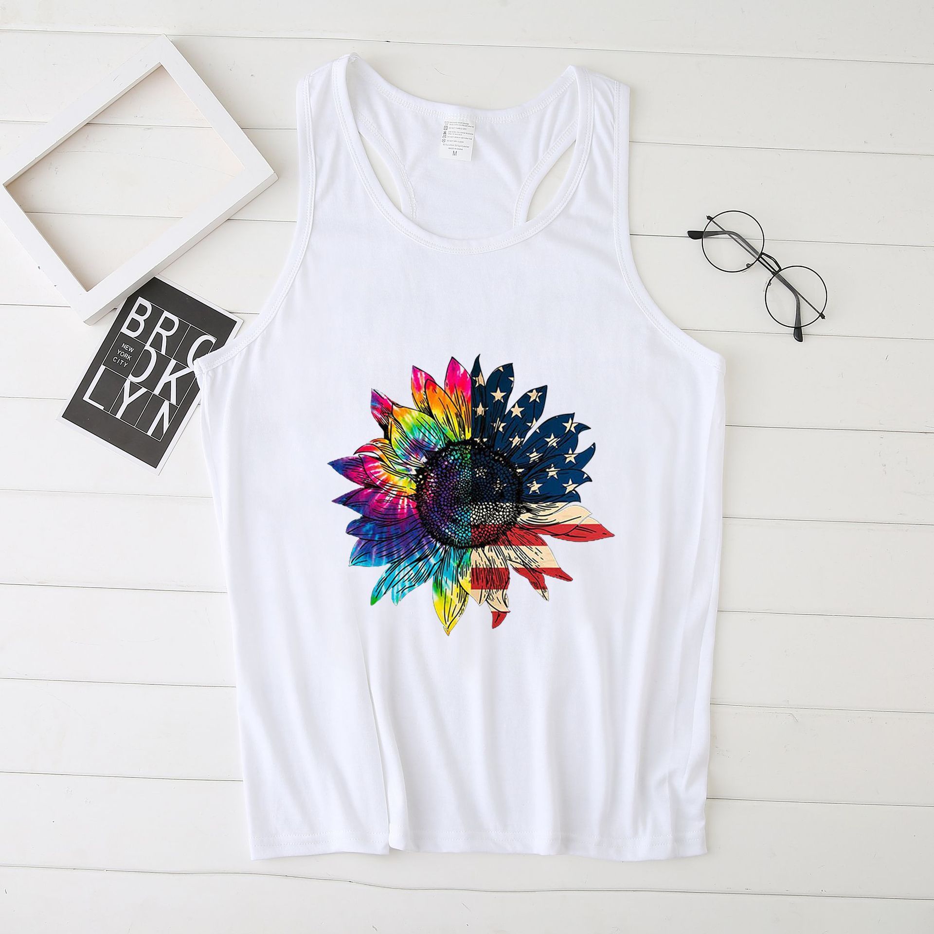 

men's women's large vt art printing 2021 foreign loose style, White