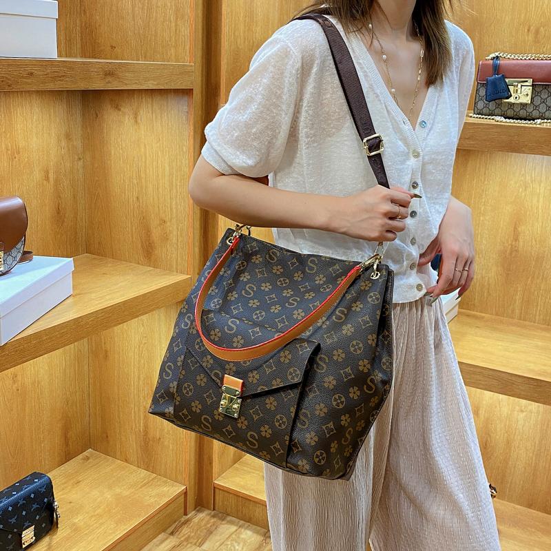 Evening Bags Top Brand Tote For Women Fashion Print Shoulder Bag Large Capacity Handbag Luxury Designer Purse Crossbody Big Satchel