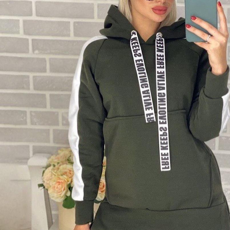 

CALOFE Two Piece Set Womens Tracksuits Tracksuit Autumn Clothes Hooded Sweatshirt Top And Pants Sports Jogging Suit Outfits Sets, Gray