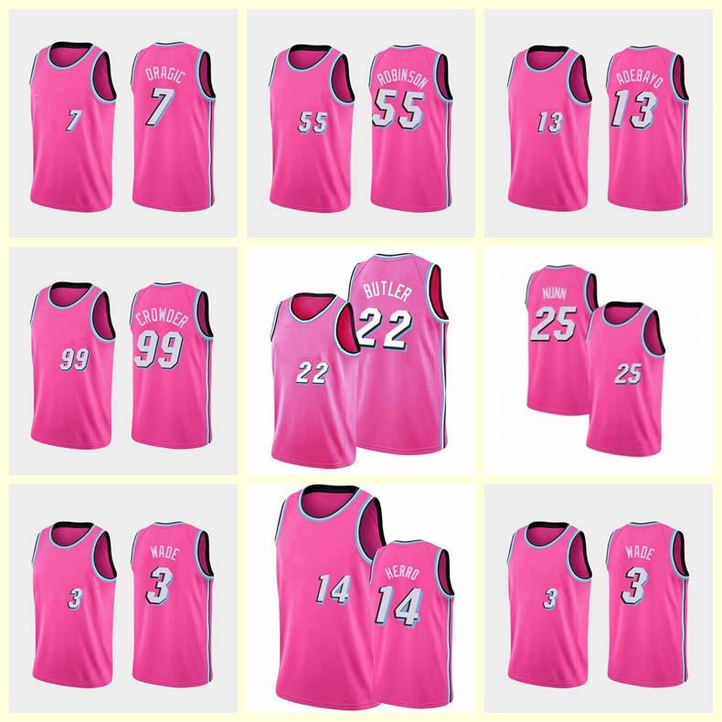 

Men Miami Heat Jimmy Butler Dwyane Wade Goran Dragic Customized basketball jerseys can be customized by hot pressing, Black;red