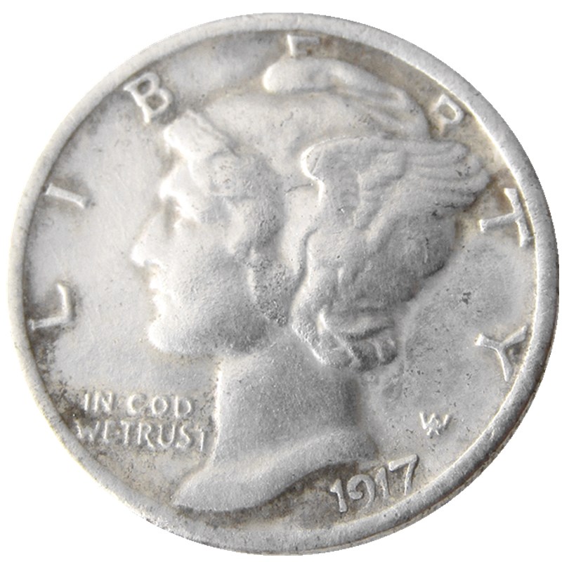 

US Mercury Head Dimes 1917-P-S-D Silver Plated Promotion Copy Craft Factory Price nice home Accessories Coin
