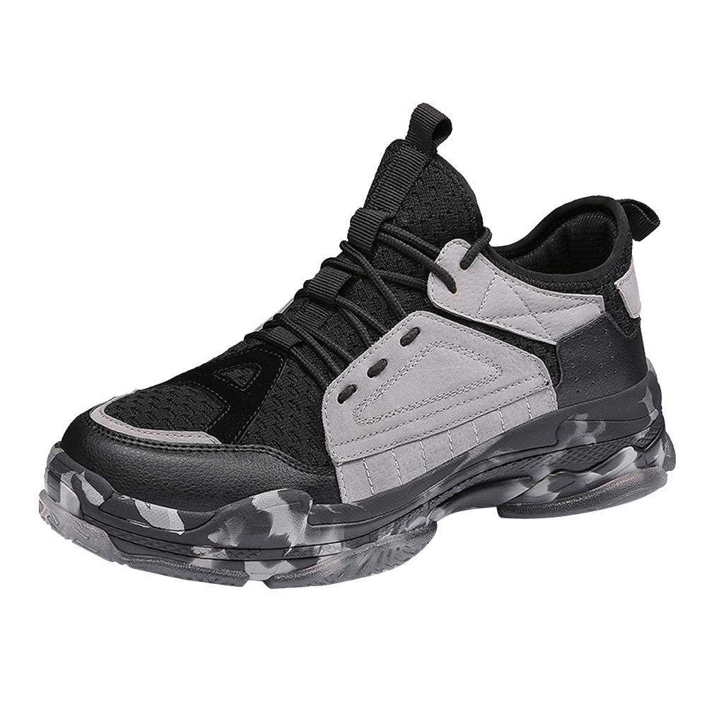 

original quality SAGACE Men s Summer Trainers Boosts Fashion Casual Shoes Men's Trend Fly Weave Breathable With Lightness s, Black&40&united states