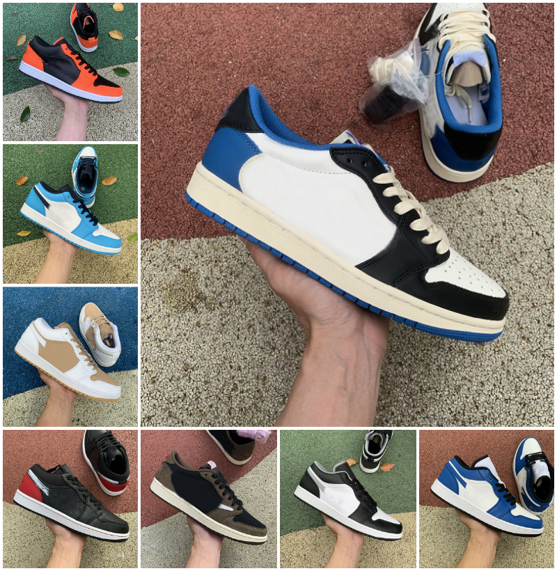 

Mens 1 Basketball Shoes Low 1s Womens University Blue Moon Red Banned Bred Chicago Black Toe Court Purple Game Royal UNC Shadow Hemp White Wolf Grey Starfish Sneakers, Bubble package bag