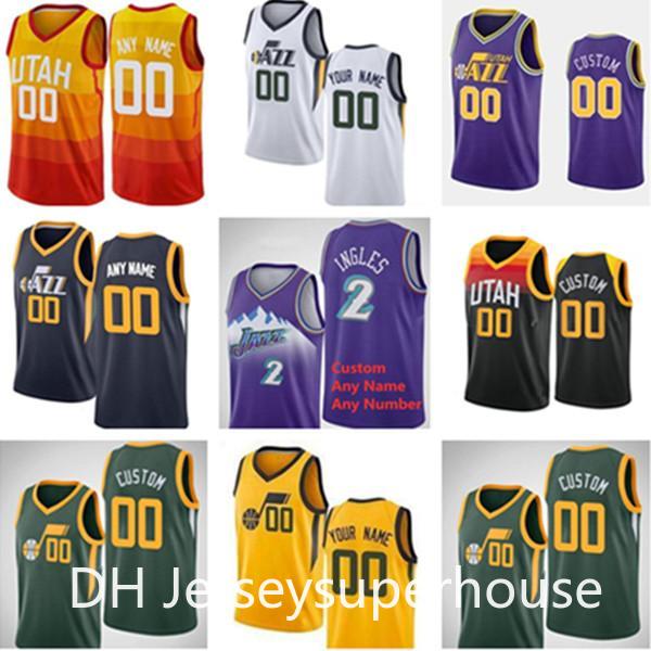 

2021 Jersey Emmanuel Mudiay Georges Niang Royce O'Neale Rayjon Tucker Juwan Morgan Miye Oni Jarrell Brantley Justin Wright-Foreman Jerseys, Black