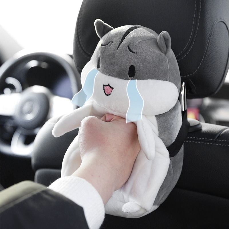 

Get together for passenger ton creative Plush hamster doll tissue box cute carton household