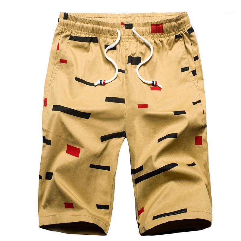 

Men' 100%Cotton Casual Shorts Summer Men Sportswear Jogger Elastic Waist Short Pants Size 5XL, Black