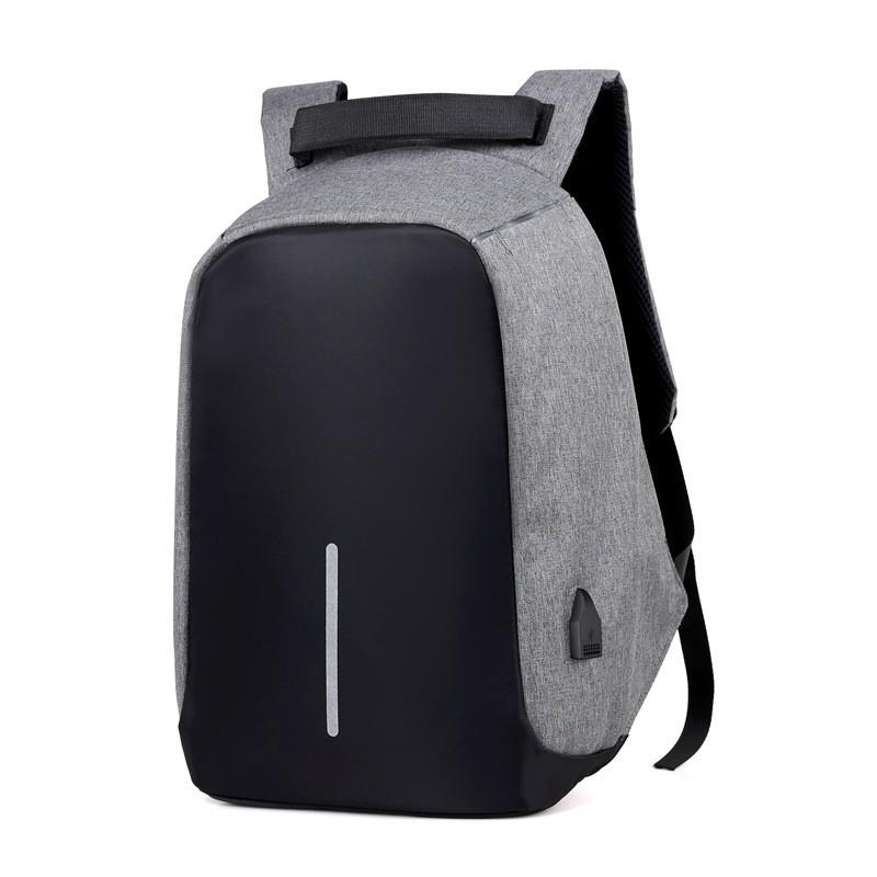 

Backpack Anti-theft Bag Men Laptop Rucksack Travel Women Large Capacity Business USB Charge College Student School Shoulder Bags, Grey
