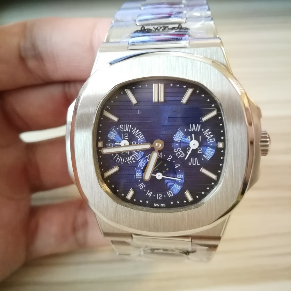 

Pp Automatic Machinery 39mm Luxury Watch Men Sweeping Movement all sub Dials Work No Battery wristwatches, Add waterproof process (service)